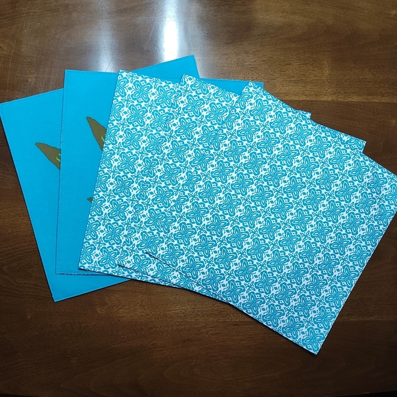 Set of 5 square placemats - Picture 2 of 4